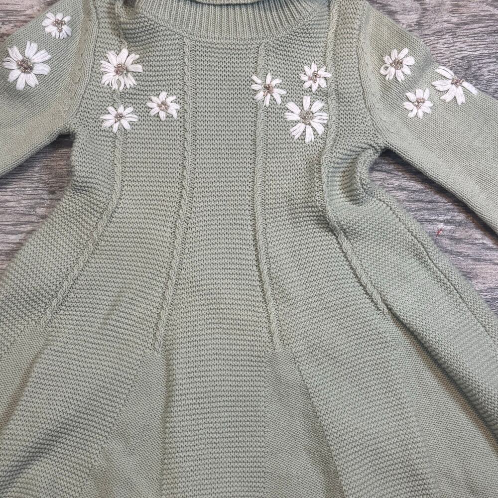 Cupcakes and Cashmere Turtleneck  A-line Sweater Dress Girls 2T - Picture 7 of 9